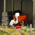 Busch 79815 - H0 - Action-Set: Boot reparieren